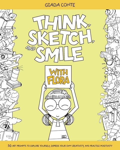 Produktbild: Think, Sketch, and Smile with Flora