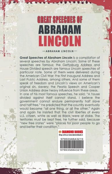 Produktbild: Great Speeches of Abraham Lincoln