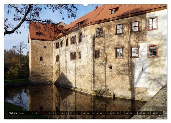 Produktbild: Wunderbares Th&uuml;ringen - Burgen (Wandkalender 2026 DIN A2 quer), CALVENDO Monatskalender