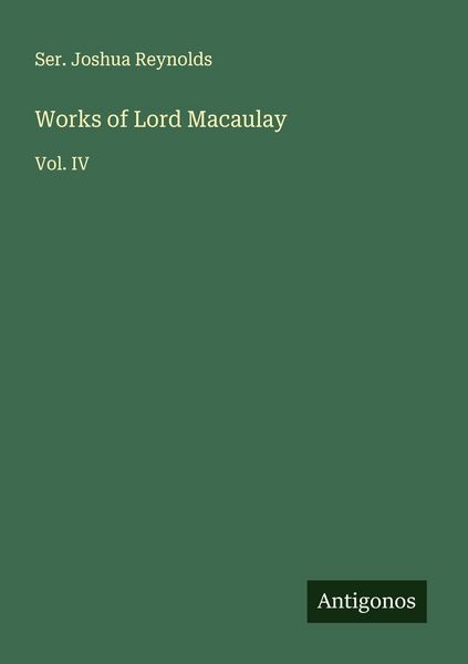 Produktbild: Works of Lord Macaulay