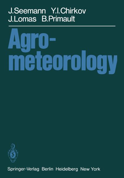 Produktbild: Agrometeorology