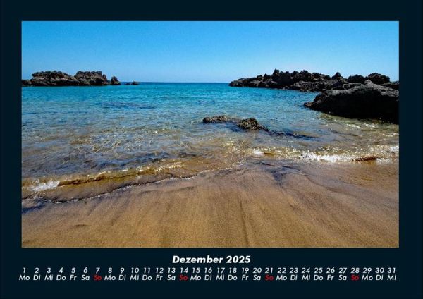 Produktbild: Str&auml;nde der Welt 2025 Fotokalender DIN A4