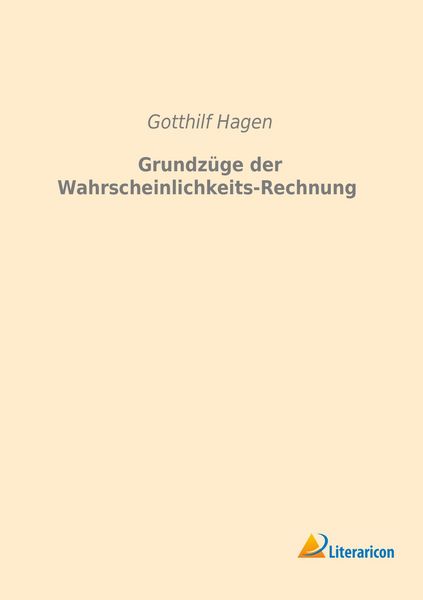 Produktbild: Grundz&uuml;ge der Wahrscheinlichkeits-Rechnung