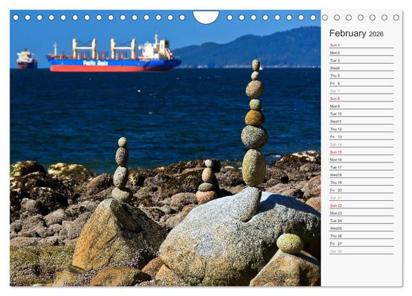 Produktbild: Vancouver Perspectives (Wall Calendar 2026 DIN A4 landscape), CALVENDO 12 Month Wall Calendar