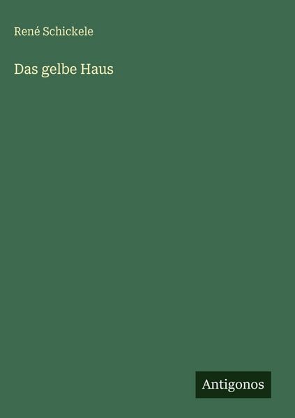 Produktbild: Das gelbe Haus