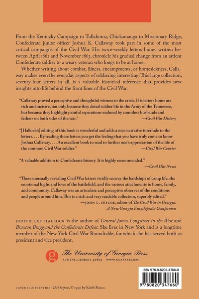 Produktbild: The Civil War Letters of Joshua K. Callaway