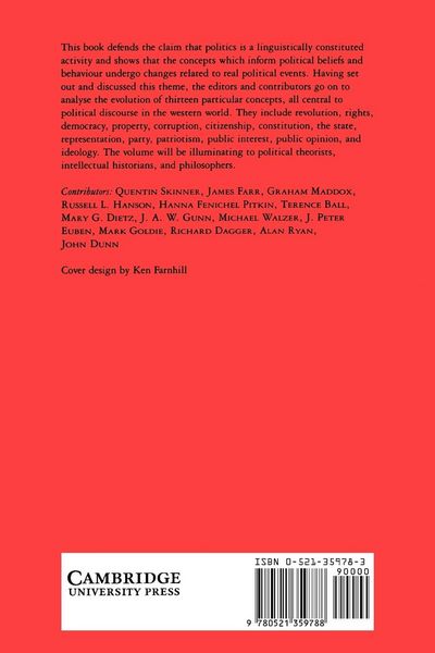 Produktbild: Political Innovation and Conceptual Change