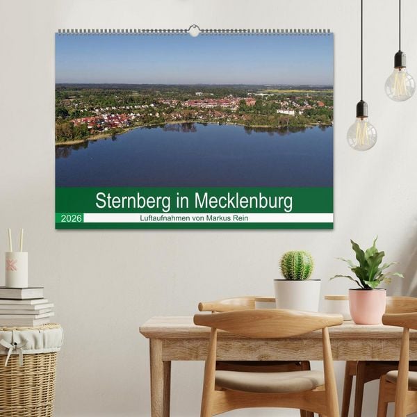 Produktbild: Sternberg in Mecklenburg - Luftaufnahmen von Markus Rein (Wandkalender 2026 DIN A2 quer), CALVENDO Monatskalender
