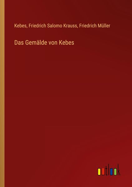 Produktbild: Das Gem&auml;lde von Kebes