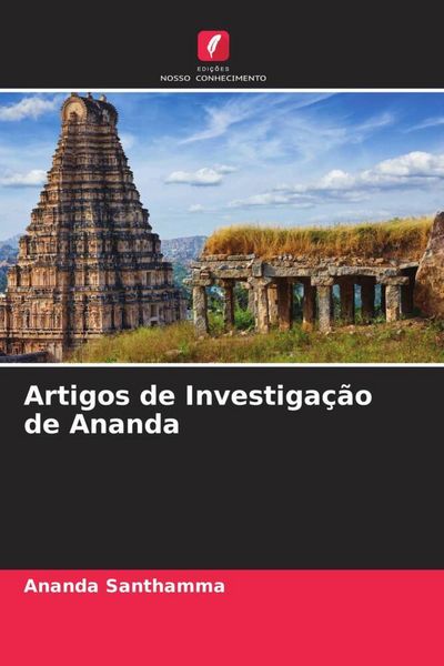Produktbild: Artigos de Investiga&ccedil;&atilde;o de Ananda