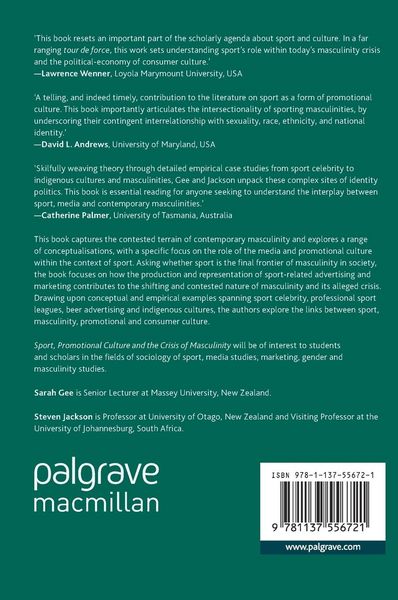 Produktbild: Sport, Promotional Culture and the Crisis of Masculinity