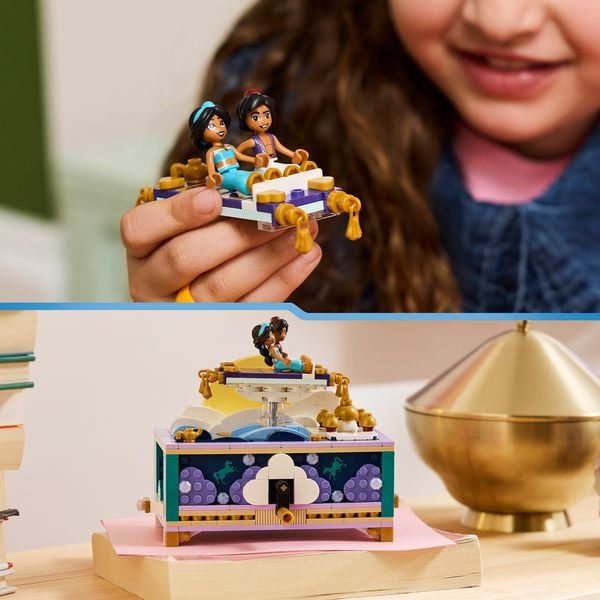Produktbild: LEGO ǀ Disney Princess 43295 Jasmins Schmuckk&auml;stchen, Bauspielzeug f&uuml;r Kinder ab 6 Jahren