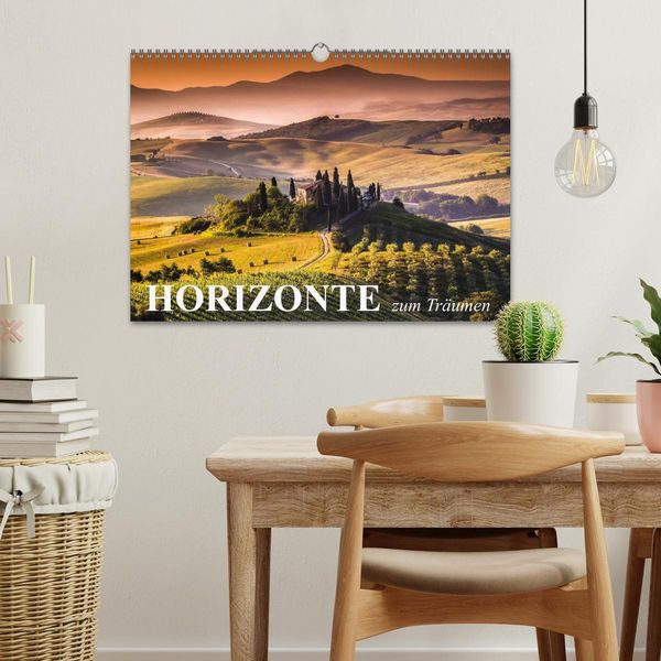 Produktbild: Horizonte zum Tr&auml;umen (Wandkalender 2026 DIN A3 quer), CALVENDO Monatskalender