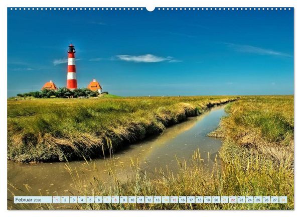 Produktbild: Leucht&uuml;rme - immer wieder faszinierend (hochwertiger Premium Wandkalender 2026 DIN A2 quer), Kunstdruck in Hochglanz