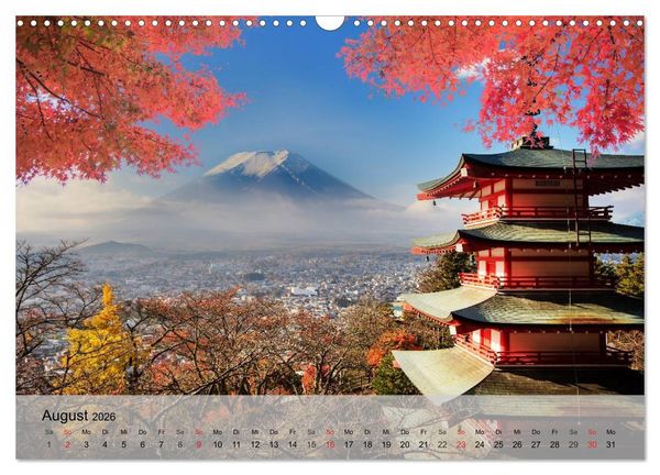 Produktbild: Japan. Zwischen Tradition und Moderne (Wandkalender 2026 DIN A3 quer), CALVENDO Monatskalender