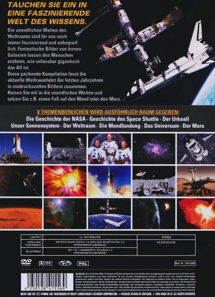 Produktbild: Die gro&szlig;e Enzyklop&auml;die des Weltraums [10 DVDs]