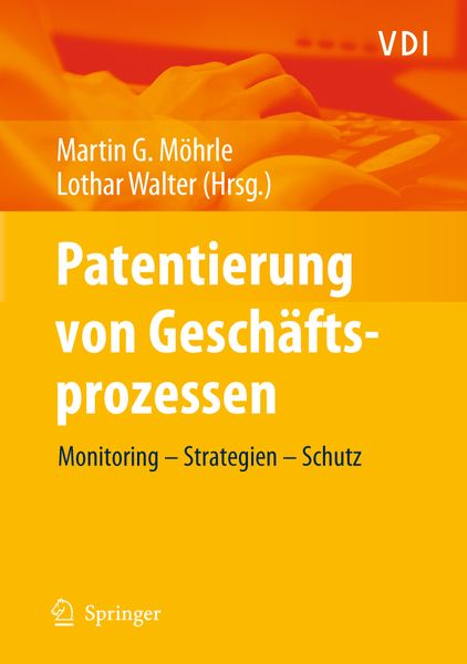 Produktbild: Patentierung von Gesch&auml;ftsprozessen