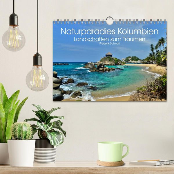 Produktbild: Naturparadies Kolumbien - Landschaften zum Tr&auml;umen (Wandkalender 2026 DIN A4 quer), CALVENDO Monatskalender