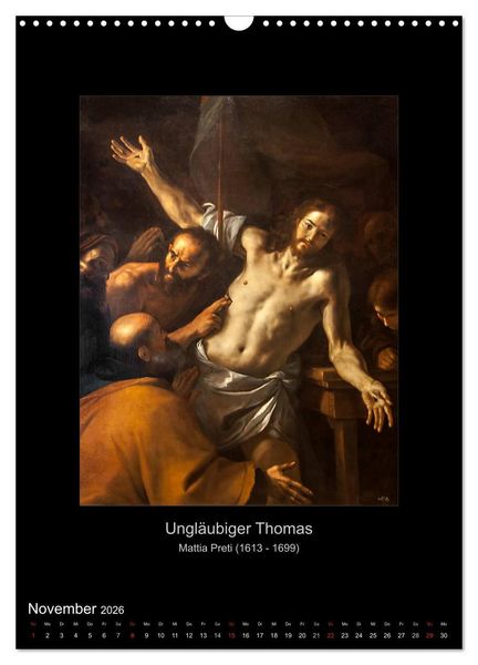 Produktbild: Jesus Christus - Das Leben Christi auf Gem&auml;lden der alten Meister (Wandkalender 2026 DIN A3 hoch), CALVENDO Monatskalender