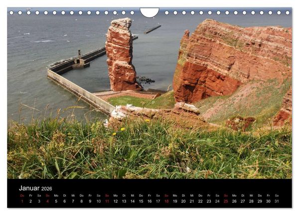 Produktbild: Faszinierendes Helgoland (Wandkalender 2026 DIN A4 quer), CALVENDO Monatskalender