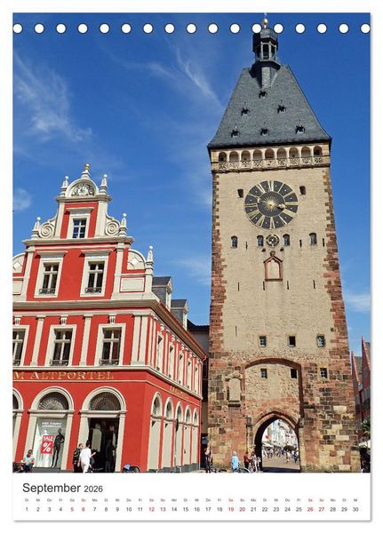 Produktbild: Speyer-Rund um die Maximilianstra&szlig;e (Tischkalender 2026 DIN A5 hoch), CALVENDO Monatskalender