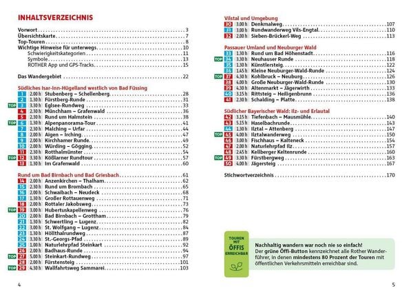 Produktbild: ROTHER Wanderf&uuml;hrer Niederbayerisches B&auml;derdreieck. 50 Touren im Bayerischen Thermenland