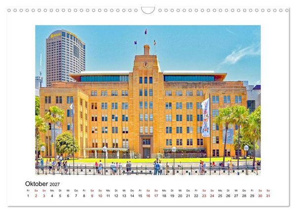 Produktbild: Sydney - beeindruckende Metropole (Wandkalender 2027 DIN A3 quer), CALVENDO Monatskalender