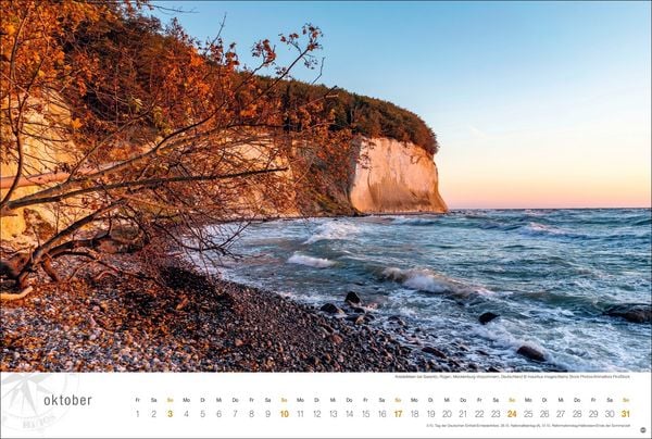 Produktbild: Ostsee Globetrotter Kalender 2027 - Von behaglichen Strandk&ouml;rben und rauen K&uuml;sten