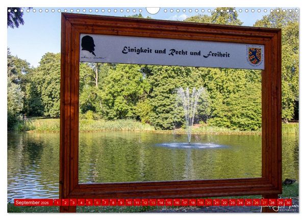 Produktbild: Es gibt nur ein Leben: Fallersleben. (Wandkalender 2026 DIN A3 quer), CALVENDO Monatskalender