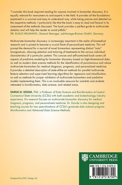 Produktbild: Multivariate Biomarker Discovery
