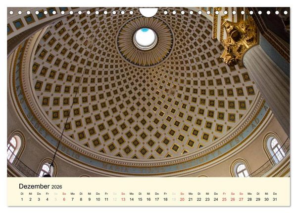 Produktbild: Malta und Gozo, Perlen im Mittelmeer (Wandkalender 2026 DIN A4 quer), CALVENDO Monatskalender