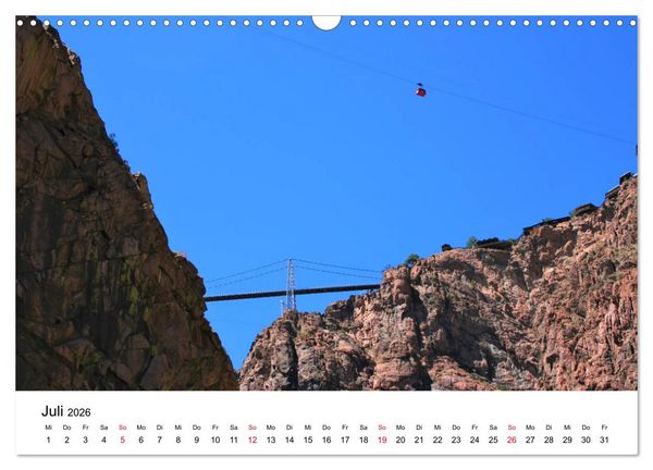 Produktbild: Colorado, USA - Ausflugsziele rund um Colorado Springs (Wandkalender 2026 DIN A3 quer), CALVENDO Monatskalender