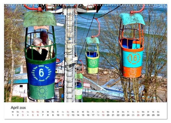 Produktbild: Rauschen-Swetlogorsk - Russlands Sotschi des Nordens (hochwertiger Premium Wandkalender 2026 DIN A2 quer), Kunstdruck in Hochglanz