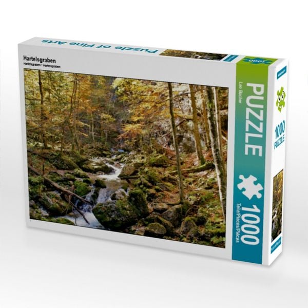 CALVENDO Puzzle Hartelsgraben | 1000 Teile Lege-Größe 64x48cm Foto-Puzzle für glückliche Stunden