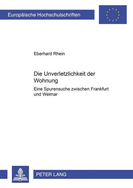 Produktbild: Die Unverletzlichkeit der Wohnung