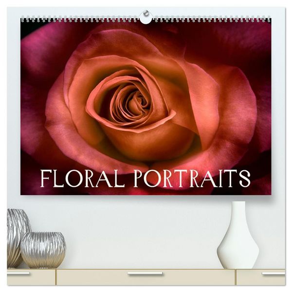 Produktbild: Floral Portraits - Blumen Impression (hochwertiger Premium Wandkalender 2026 DIN A2 quer), Kunstdruck in Hochglanz