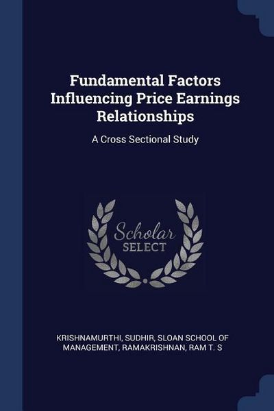 Produktbild: Fundamental Factors Influencing Price Earnings Relationships