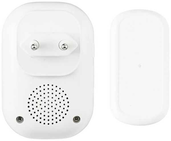 Produktbild: Sygonix SY-5225388 Funkklingel Komplett-Set batterielos, mit Blitzlicht