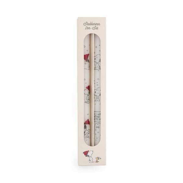 Produktbild: Stabkerzen 2er Set, Snoopy