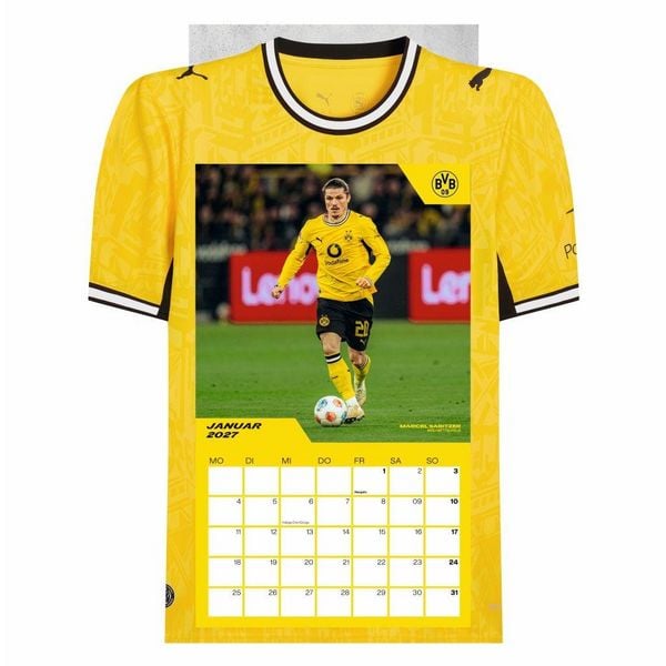 Produktbild: BVB Trikotkalender 2027