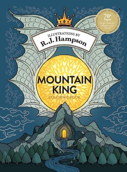 Produktbild: Mountain King Coloring Book