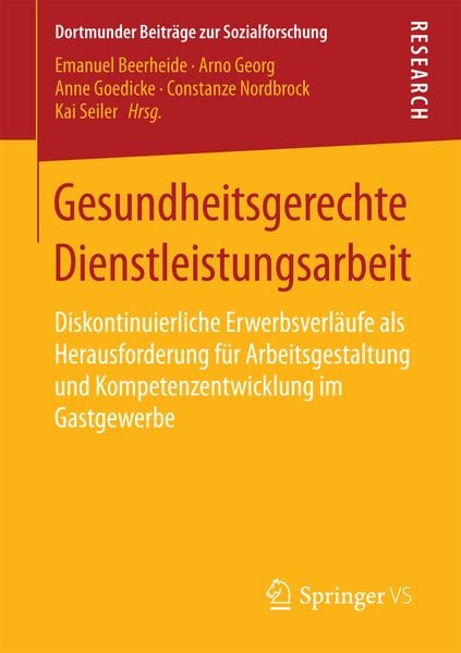 Produktbild: Gesundheitsgerechte Dienstleistungsarbeit