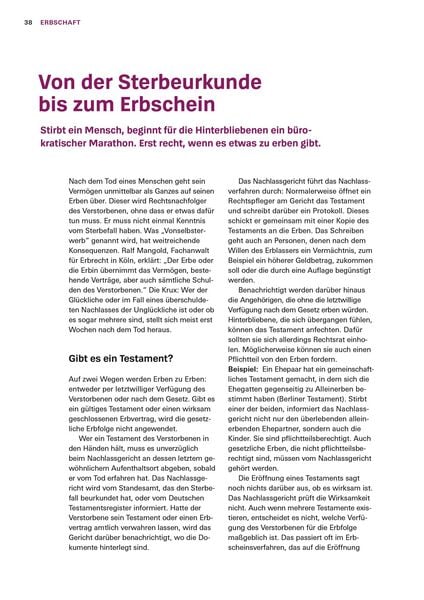 Produktbild: Schnelle Hilfe im Trauerfall