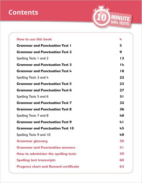 Produktbild: Grammar, Punctuation and Spelling - Ages 9-10