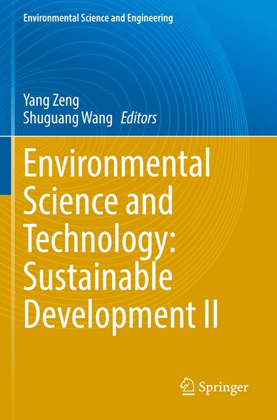 Produktbild: Environmental Science and Technology: Sustainable Development II