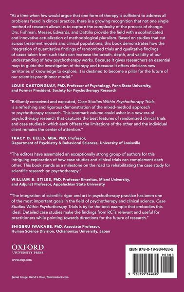 Produktbild: Case Studies Within Psychotherapy Trials