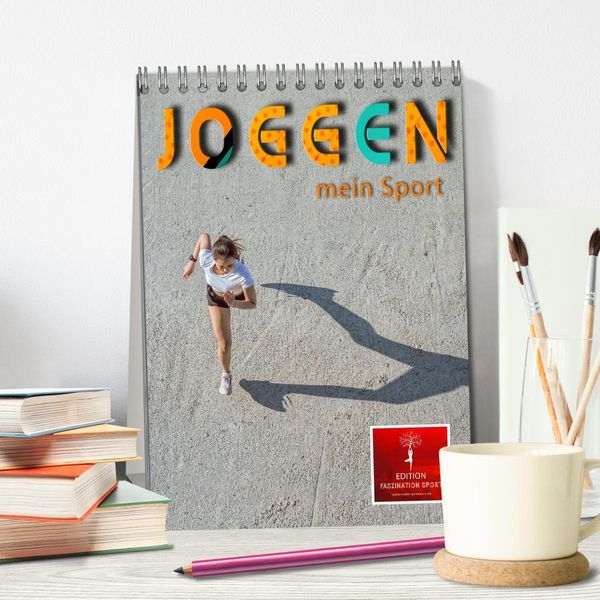 Produktbild: Joggen - mein Sport (Tischkalender 2026 DIN A5 hoch), CALVENDO Monatskalender