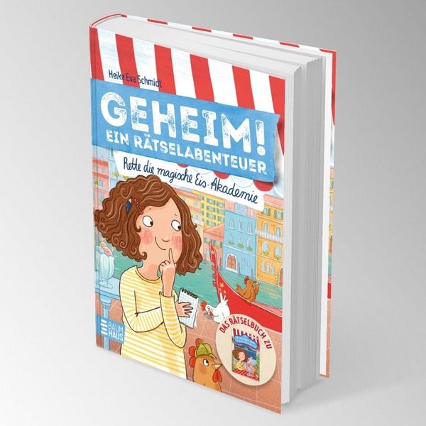 Produktbild: Geheim! Ein R&auml;tselabenteuer - Rette die magische Eis-Akademie