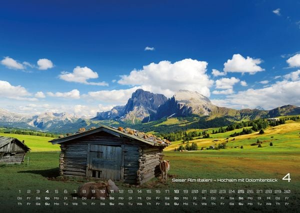 Produktbild: Die Alpen - dem Himmel so nah - 2027 - Kalender DIN A2