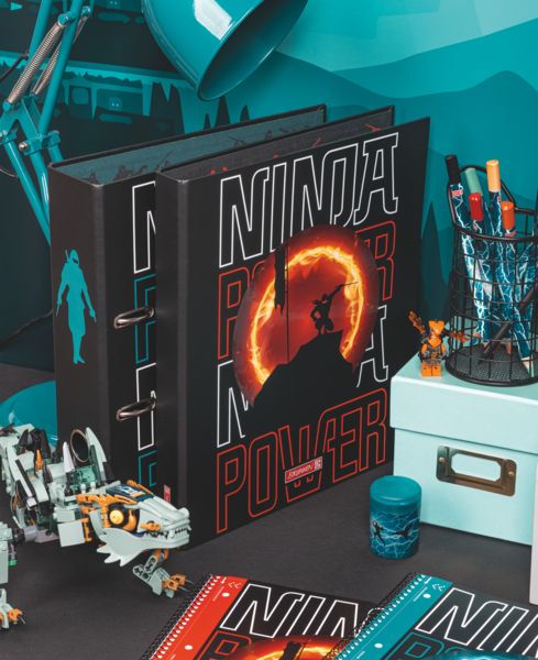 Produktbild: Brunnen Ringbuch Ninja Power &brvbar; A4, 2 Ringe, F&uuml;llh&ouml;he: 20 mm